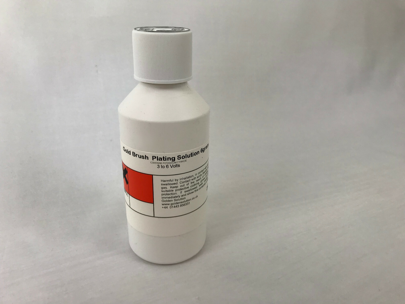 250ml Gold Plating Brush Solution 24k/24ct 6g