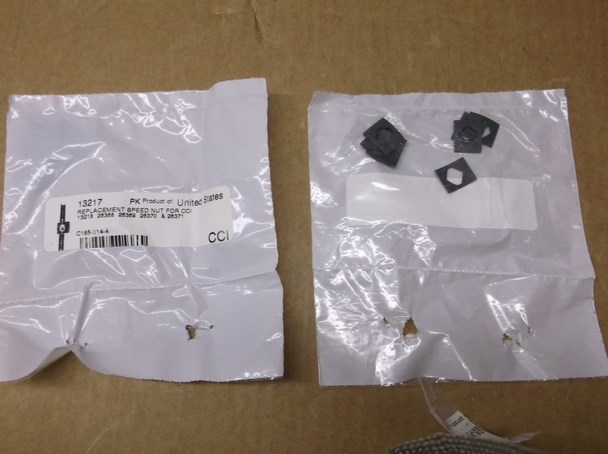 Lot of 20 Replacement Speed Nuts for Indicator Lights on 1983 to 1991 Harleys