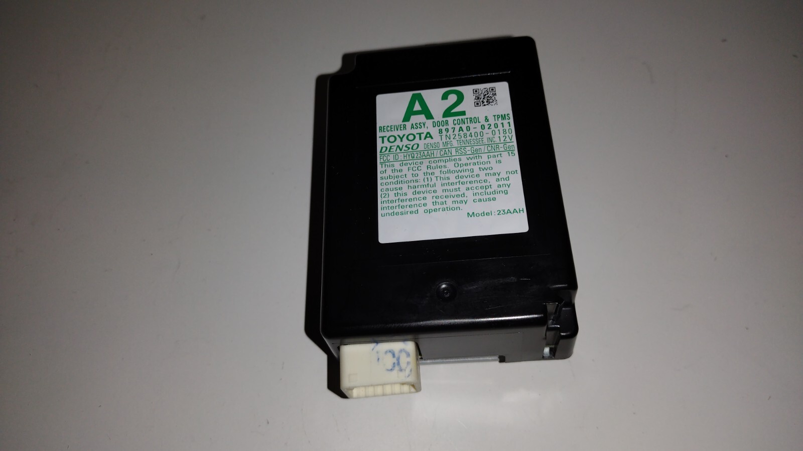 2014-2019 Toyota Corolla Door Control&TPMS module 897A0-02011