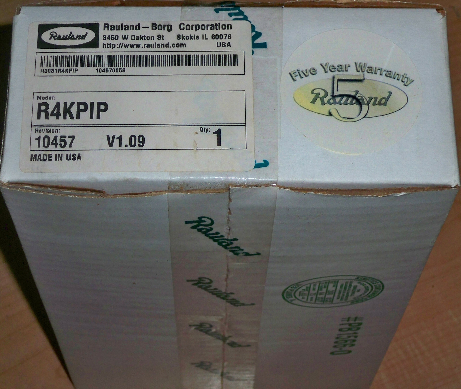 NEW Rauland-Borg Responder 4000  R4KPIP Peripheral Interface Port, open box, OME