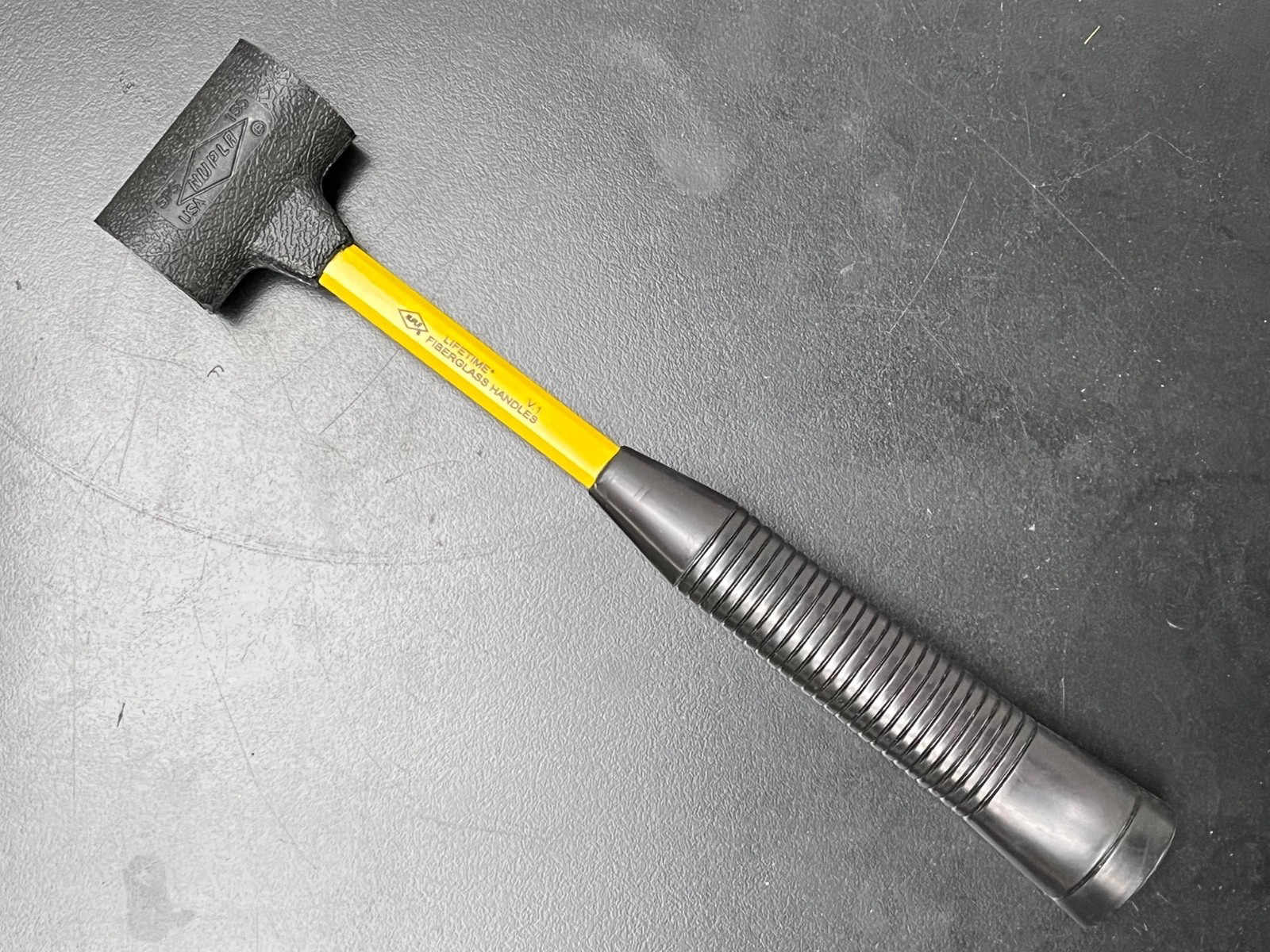 new NUPLA SPS-155 Replaceable 1.5" Tips, Dead Blow Hammer, Fiberglass Handle