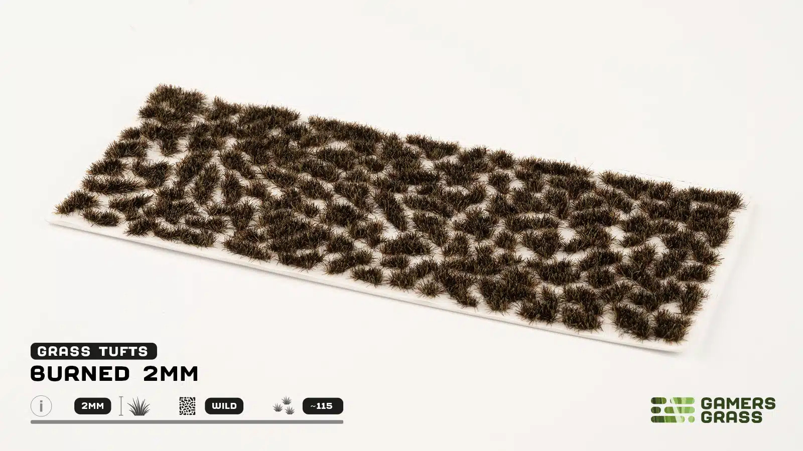 Gamers Grass: Burned Tuft (2mm)