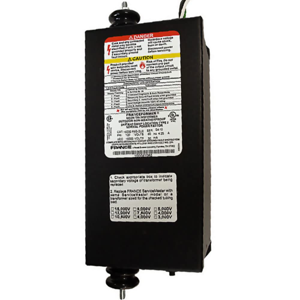 15030 P5G-2E 15000V 30Ma 120Volt Outdoor Neon Transformer - Free Sport Zone N...