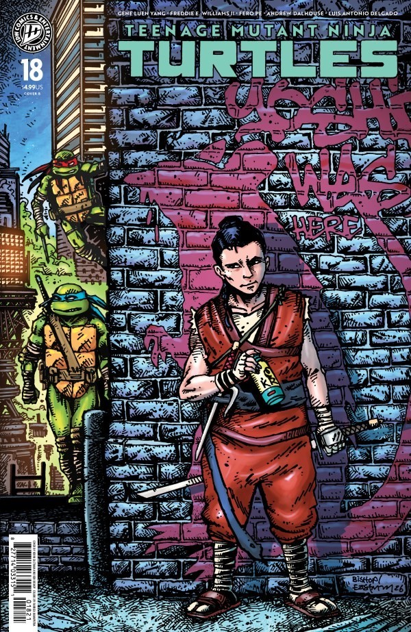 Teenage Mutant Ninja Turtles #18 CVR B Eastman VAR Pre Order 5/13/26