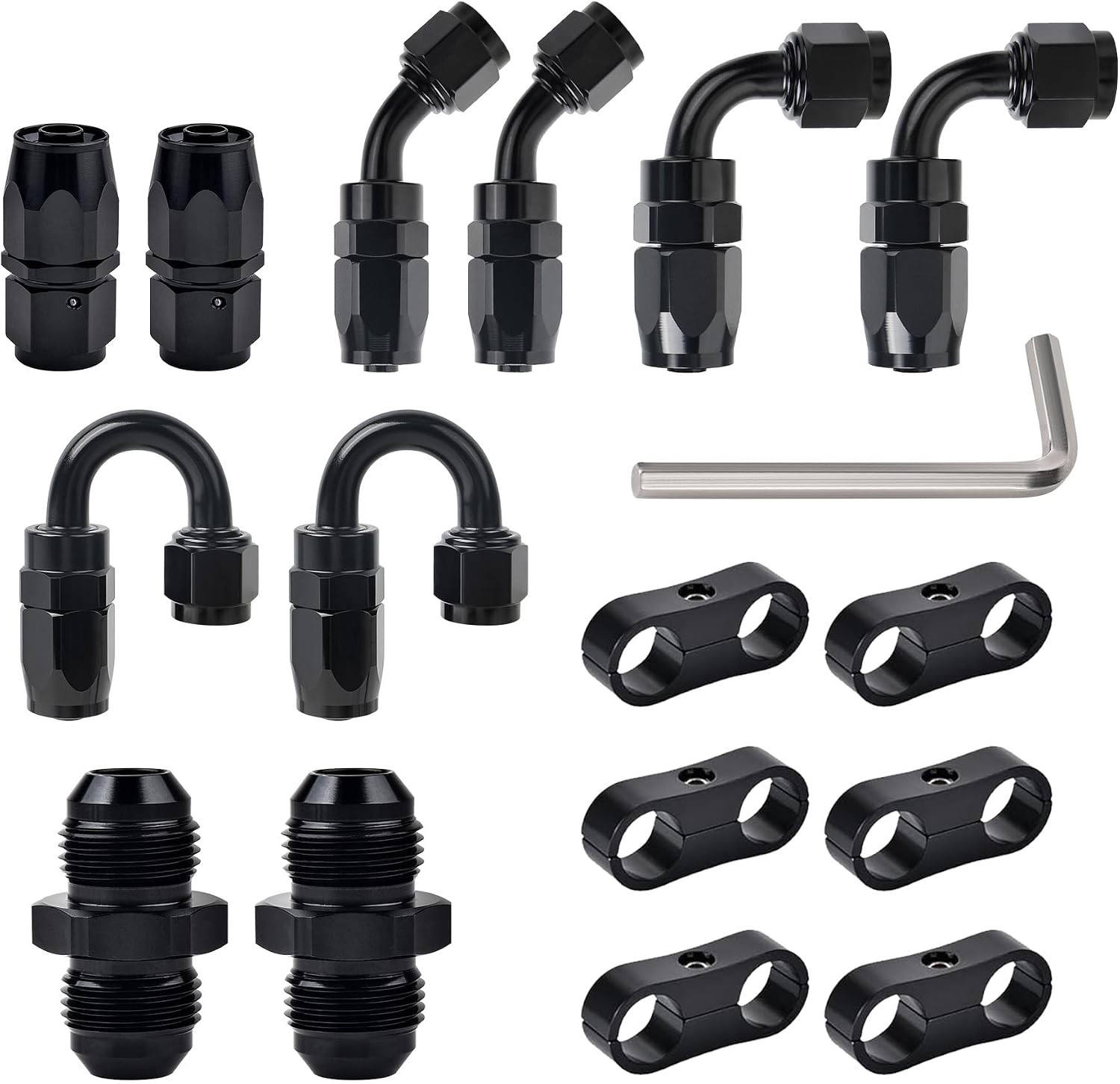 AN6 Hose End Fitting Kit Performance Parts
