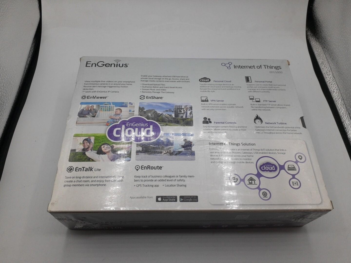 NEW SEALED Engenius EPG5000 IoT intelligent Cloud Gateway