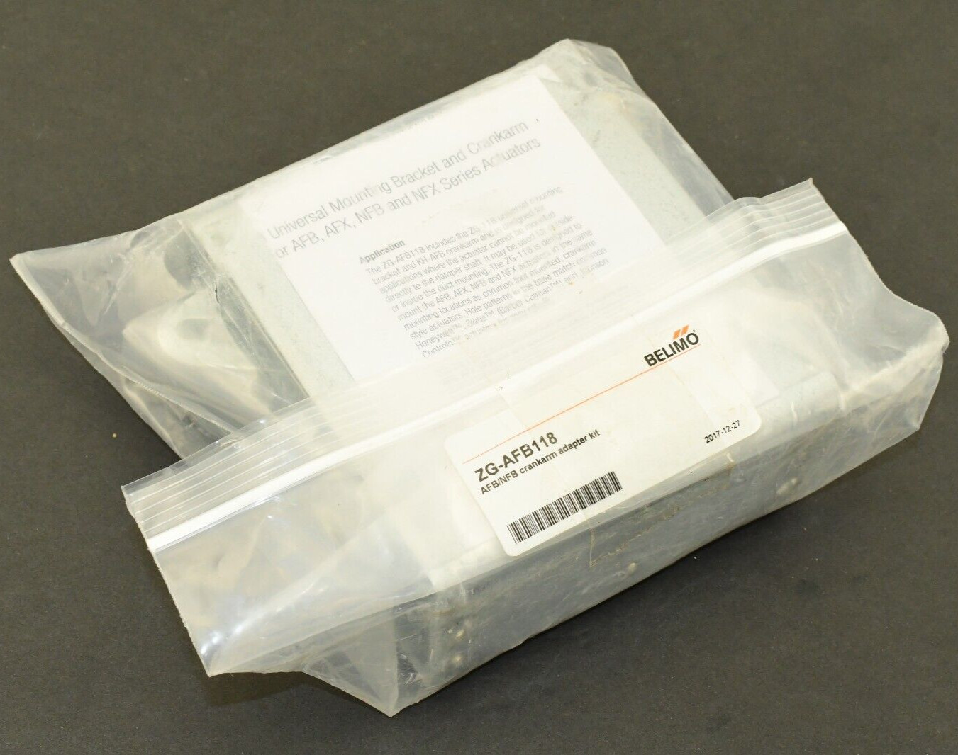 Belimo ZG-AFB118 Crankarm Adapter Kit, AFB/NFB Crankarmadaptrkit - NEW / SEALED