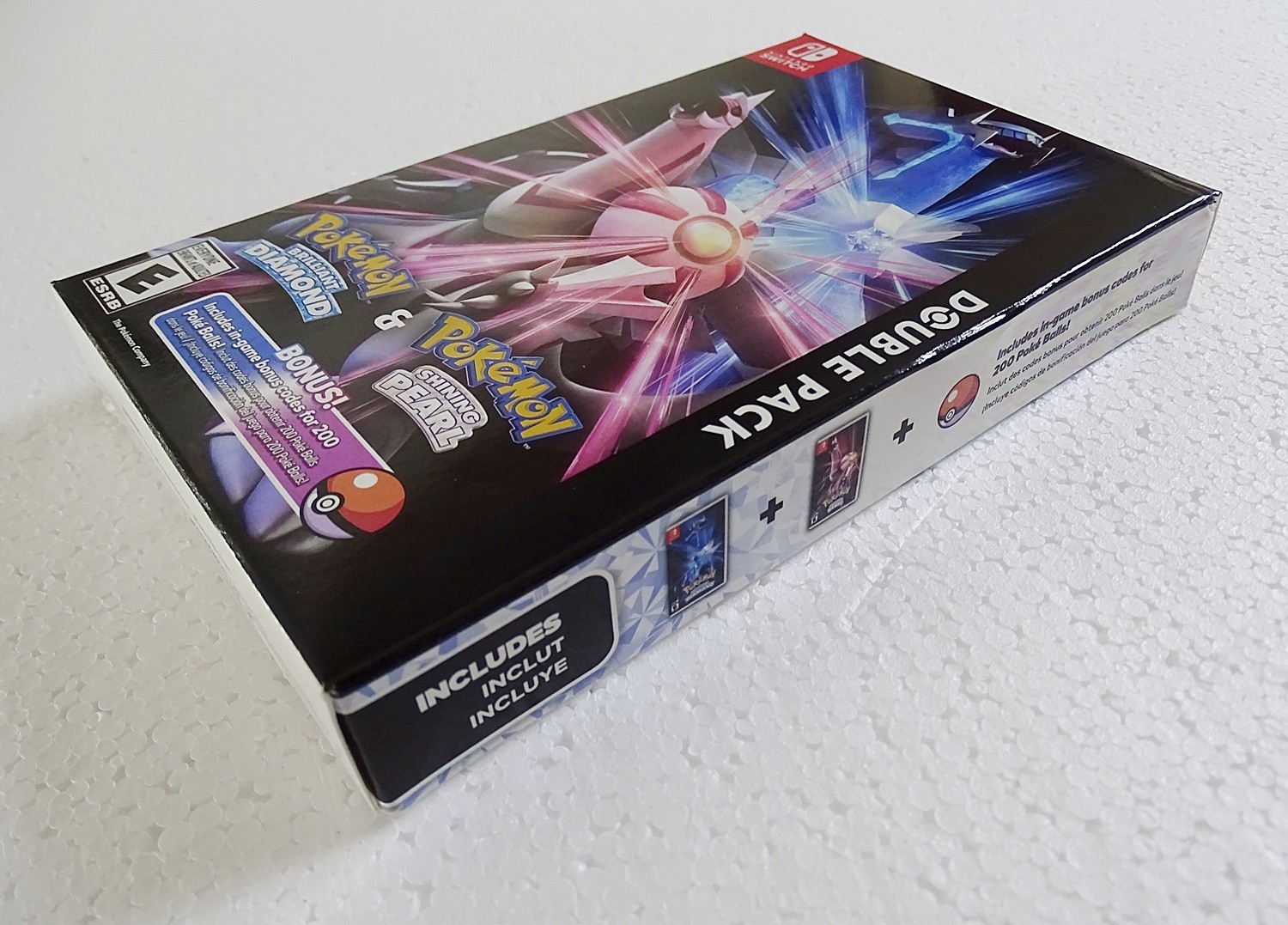 Pokemon Brilliant Diamond & Pokemon Shining Pearl (Switch) - Authentic Box Only