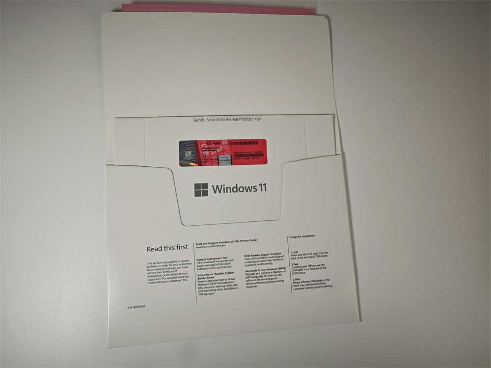 New Microsoft Windows 11 Pro Professional 64 Bit Operating System AND KEY