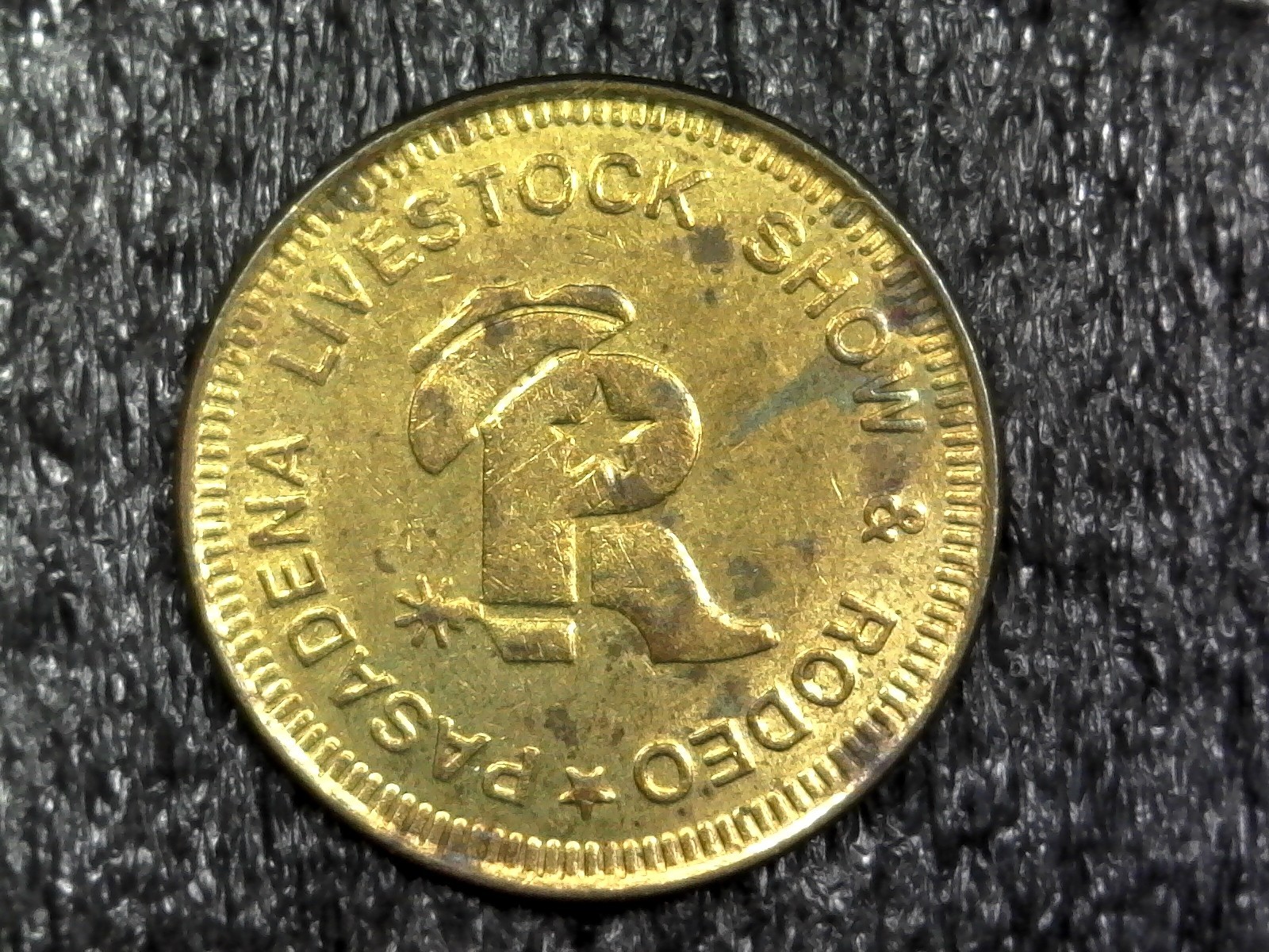 Pasadena Livestock Show & Rodeo No Cash Value Commemorative Token 28.5mm (c149)