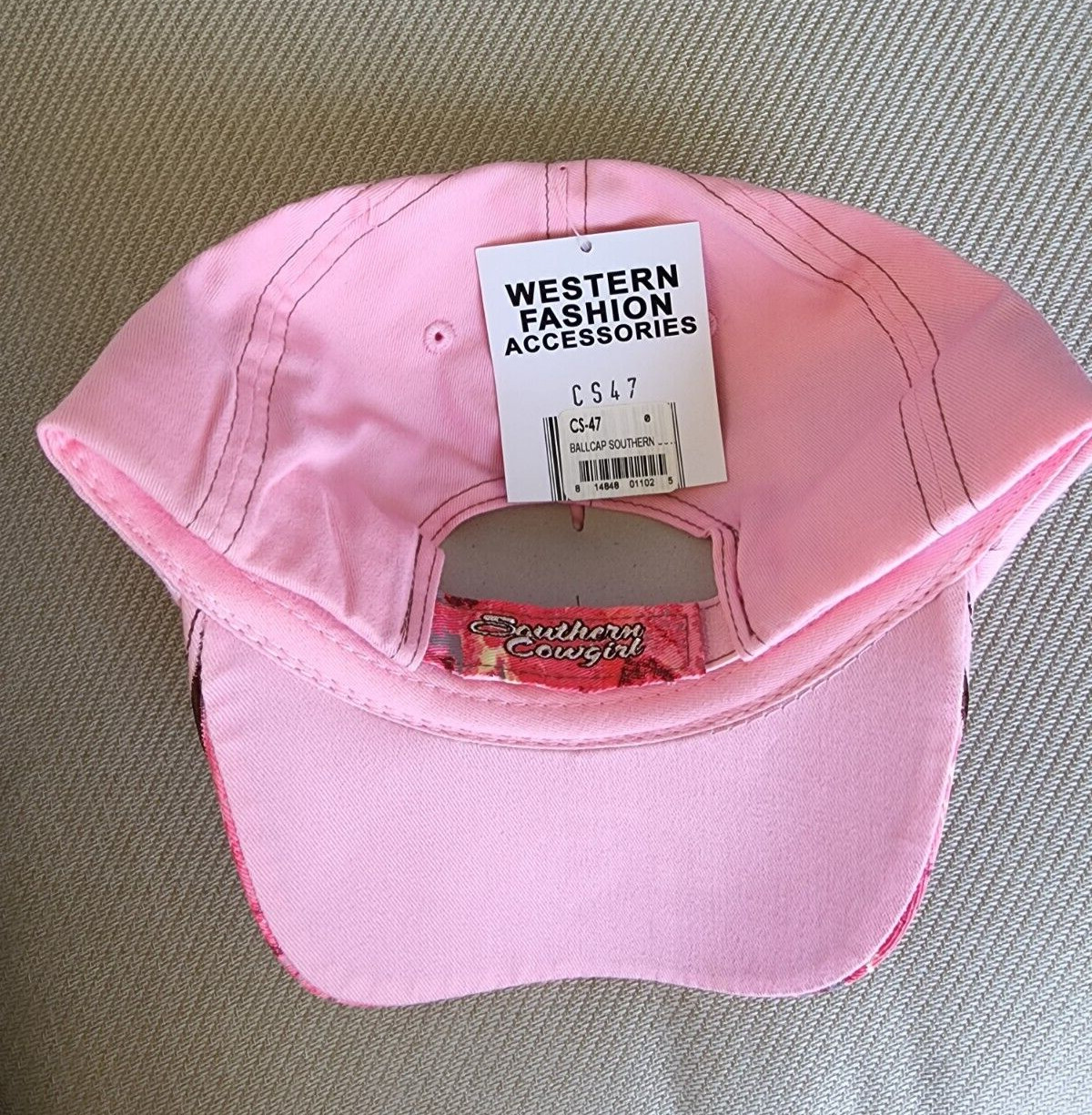Southern Cowgirl Hat South Bell Born Raised Country Horse Pink Cowgirl Cap Farm