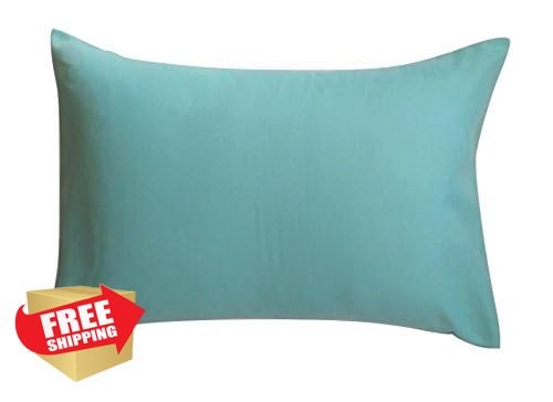 ELLA and MAX Aqua Toddler Pillowcase