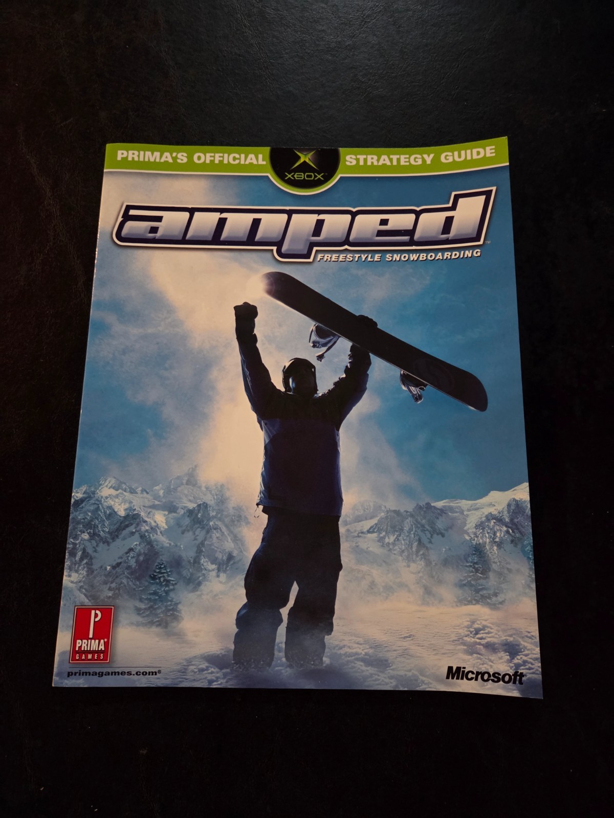 Amped: Freestyle Snowboarding Prima Official Strategy Guide Xbox NEW MINT