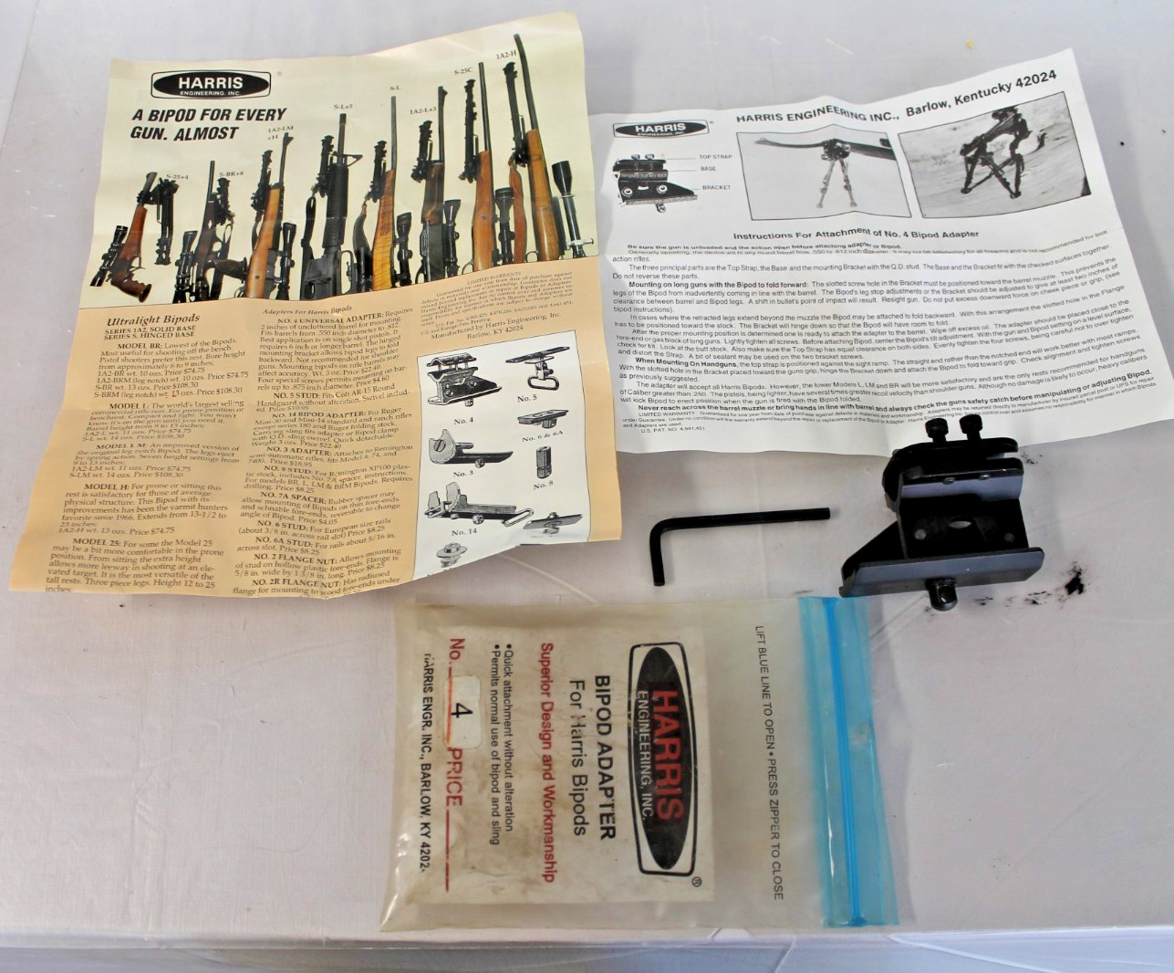 Harris Engineered Bipods No. 4 Adapter