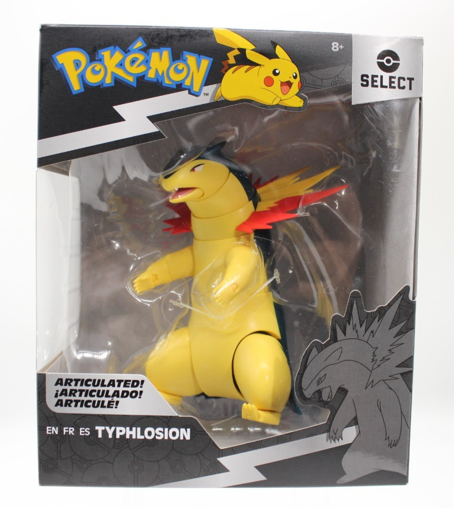 Typhlosion Pokemon Select 6” Articulated  Series 4 2023 Jazwares
