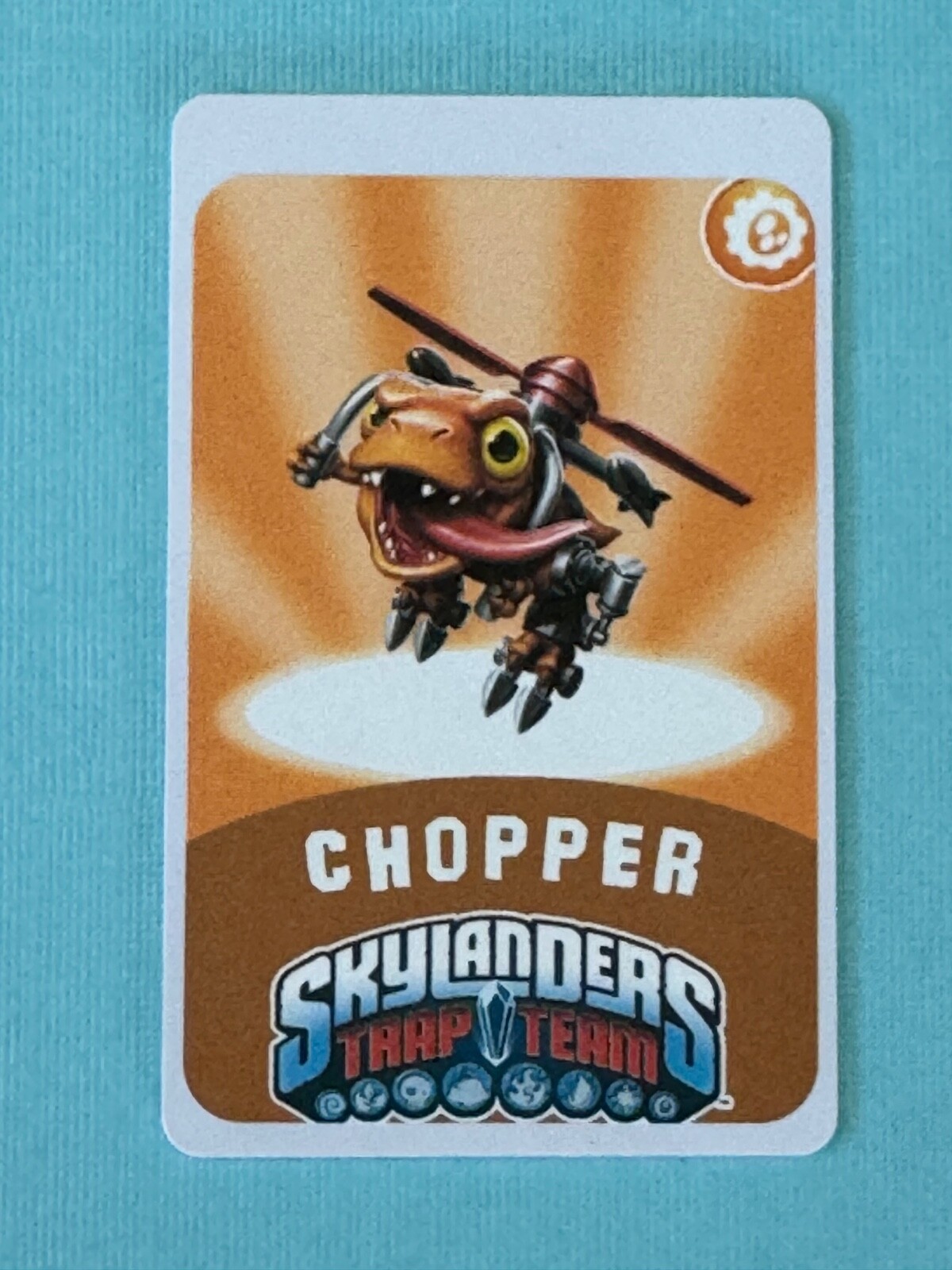 Skylanders Trap Team Chopper NFC Card