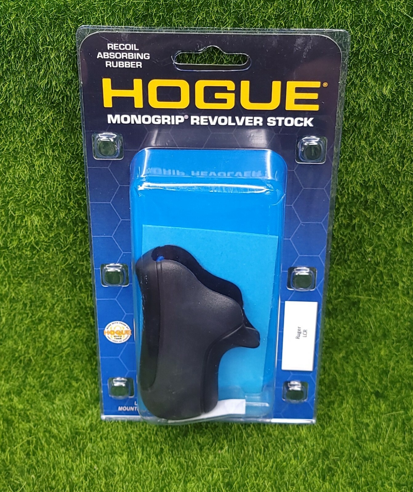 Hogue Revolver MonoGrip For Ruger LCR, Rubber Bantam Boot Tamer Grip - 78050