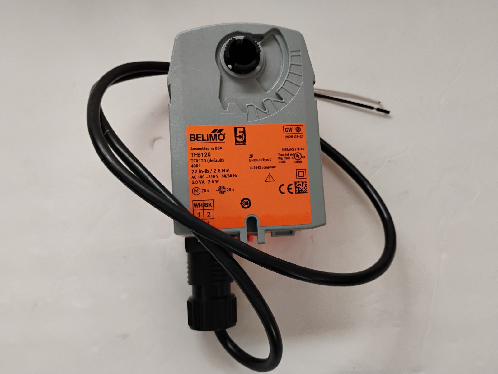 Belimo TFB120 Damper Actuator