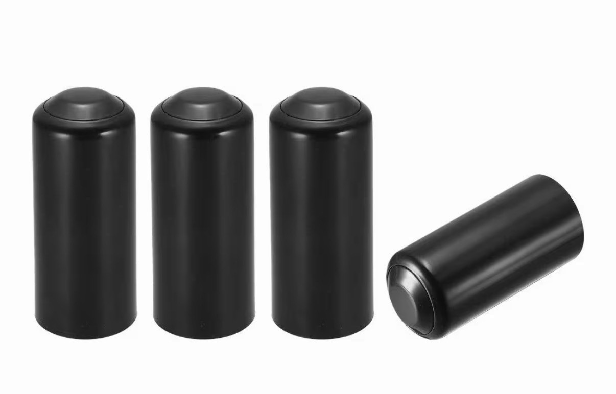 4 PCS Battery Screw on Cap/Cover/Cup for GTD Audio Wireless Microphones