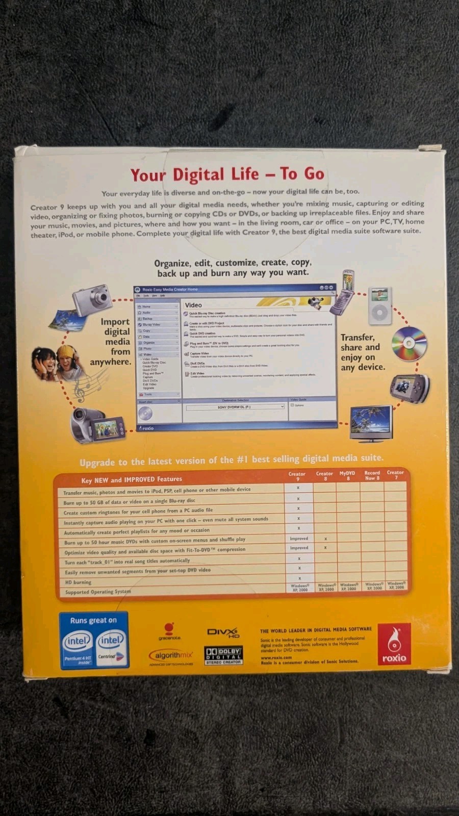 EASY MEDIA CREATOR 9 suite