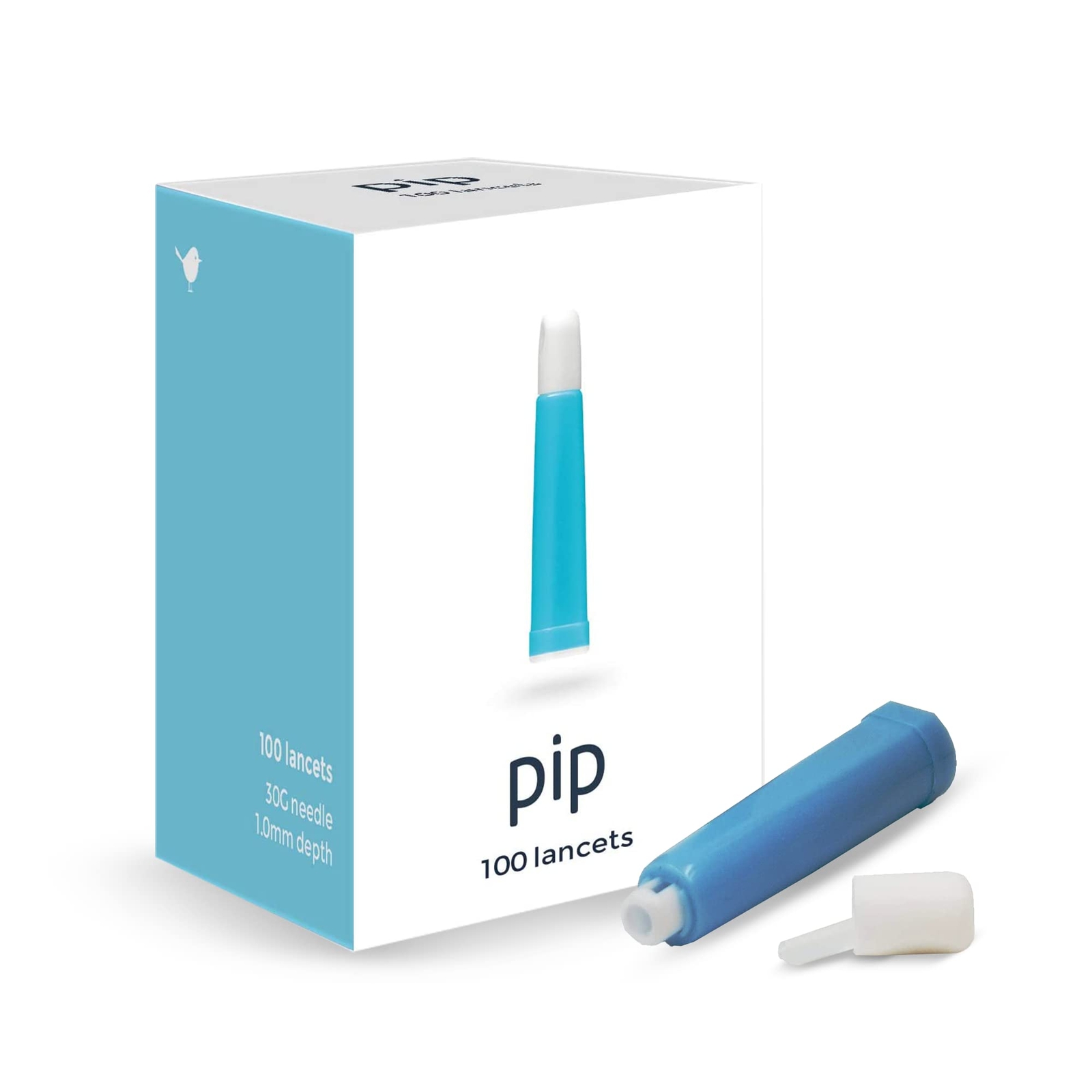 100 Lancets | All-in-One 30G-1.0mm Diabetes Safety Lancets | Ultra-Sensitive ...