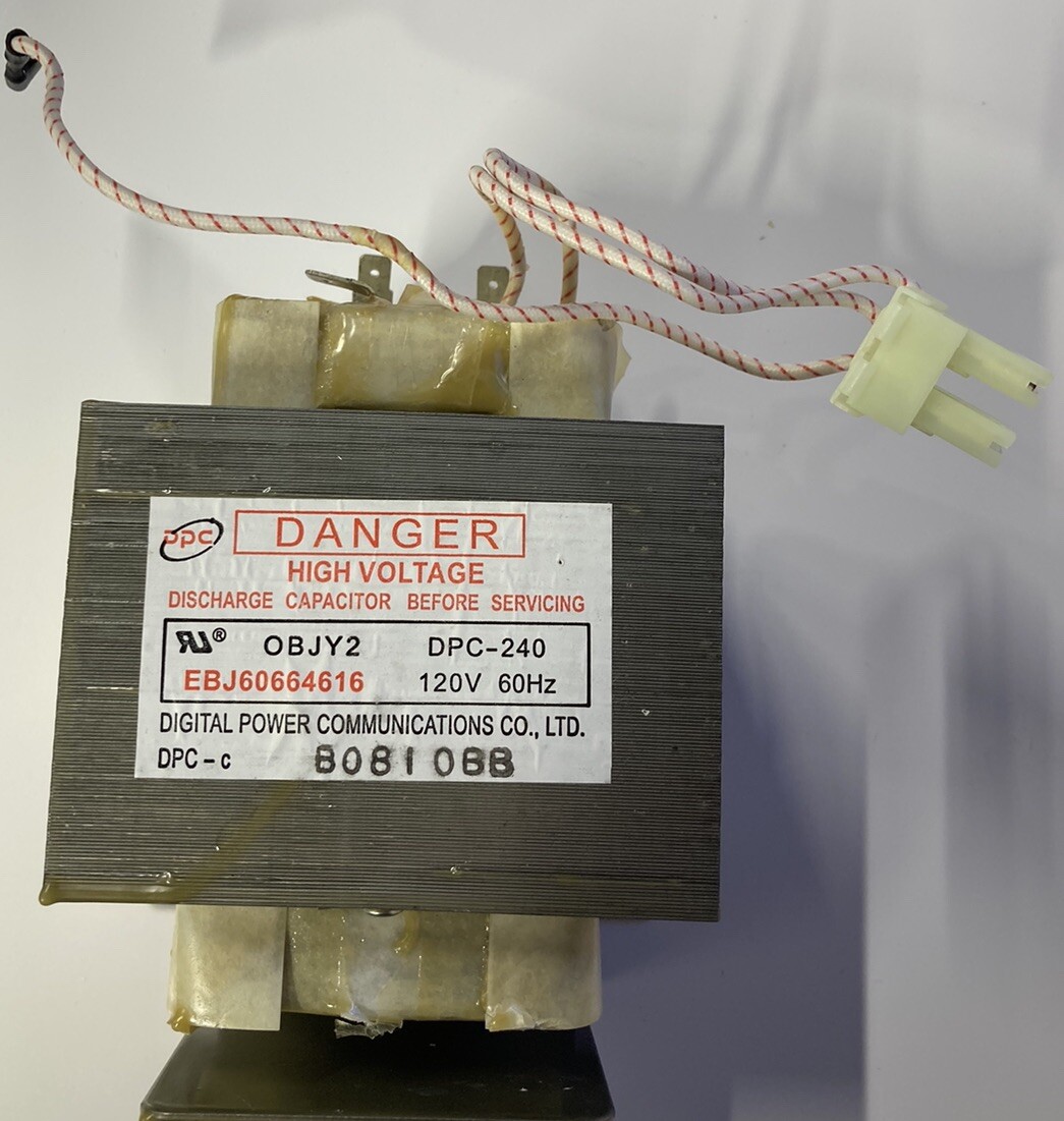 LG Microwave HV Transformer EBJ60664609 EBJ60664610 EBJ60664615 EBJ60664617