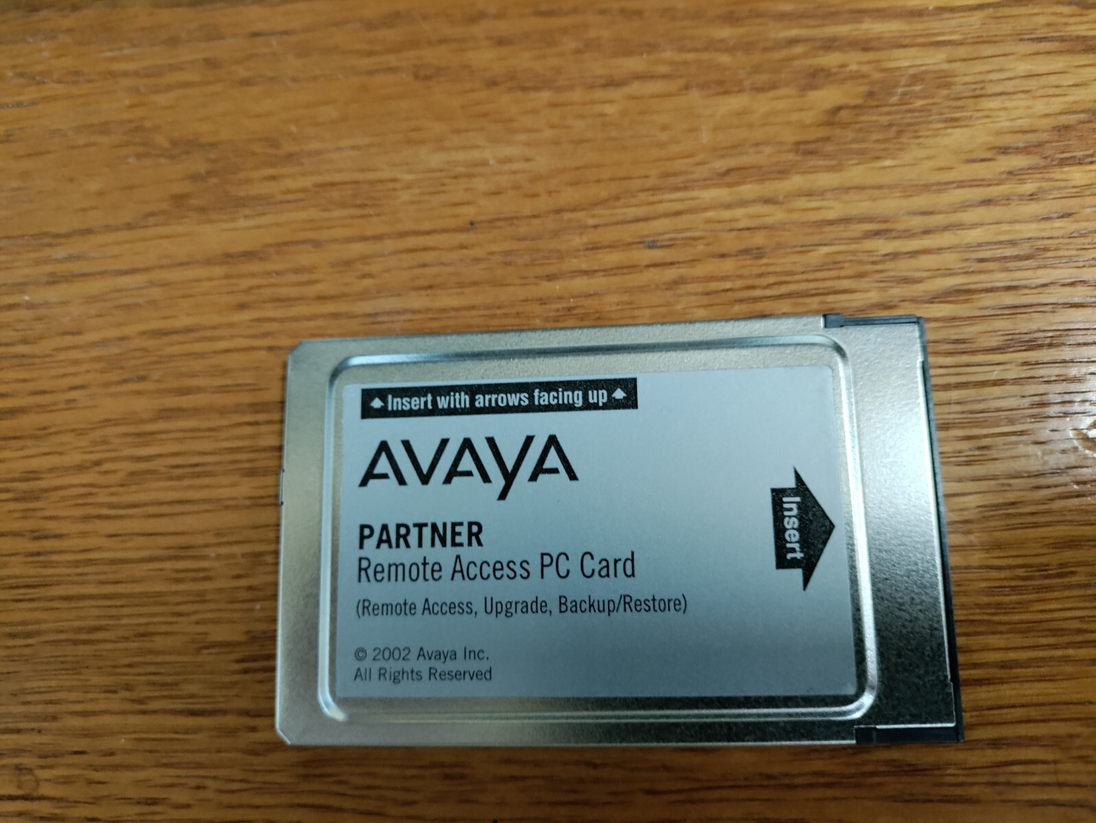 1  Avaya Lucent ACS Partner Remote Access PC Card 12G4 700252455 "tested"