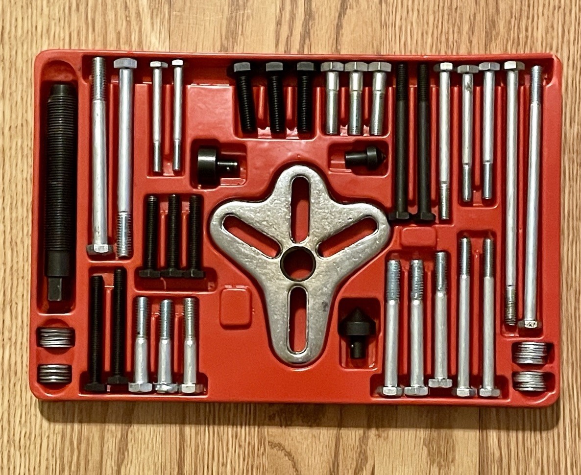 VINTAGE 46 PIECE HARMONIC PULLER SET #81-2571 ~ PREOWNED