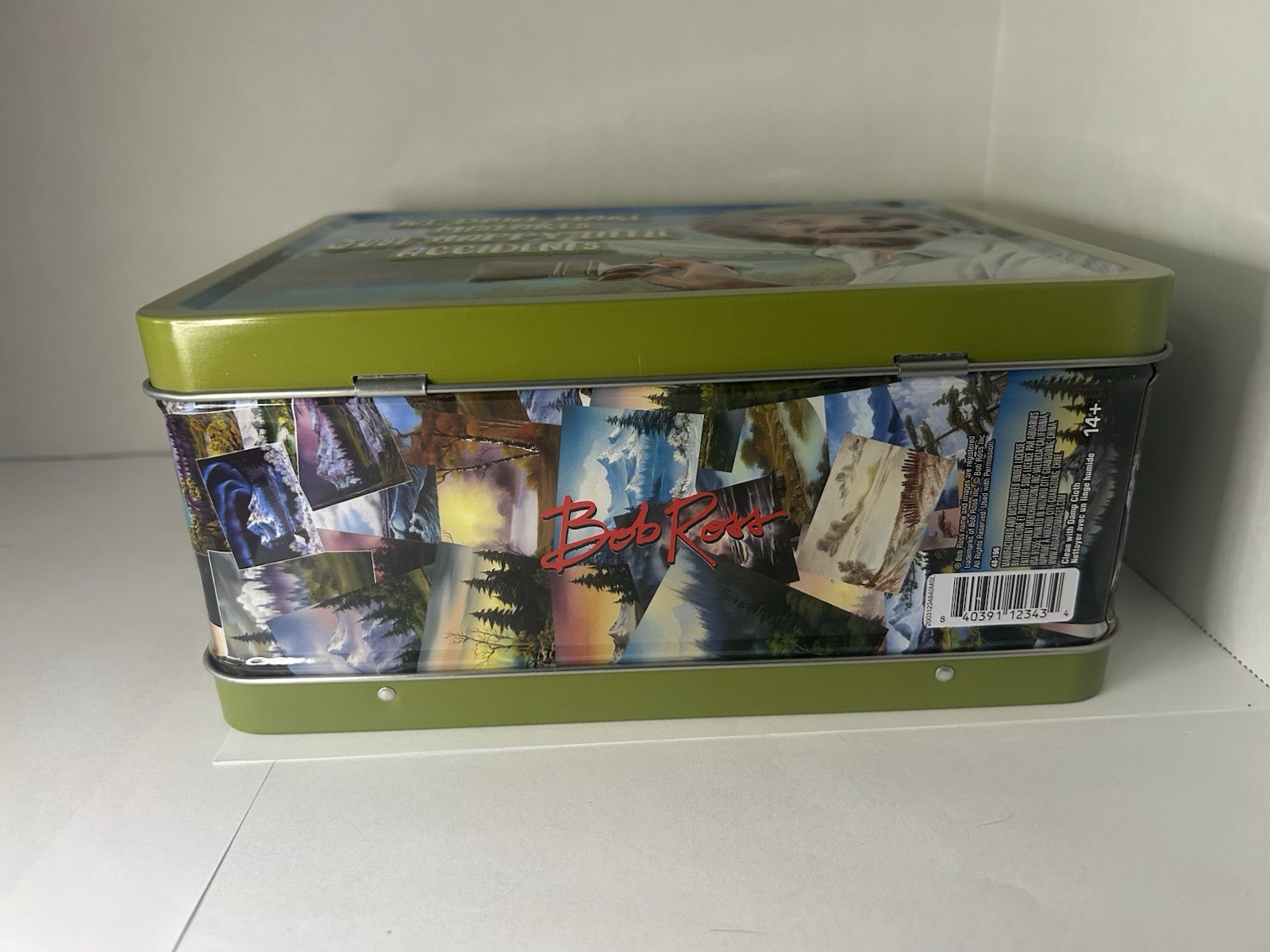 Bob Ross "Happy Accidents" Collectible Tin Lunchbox