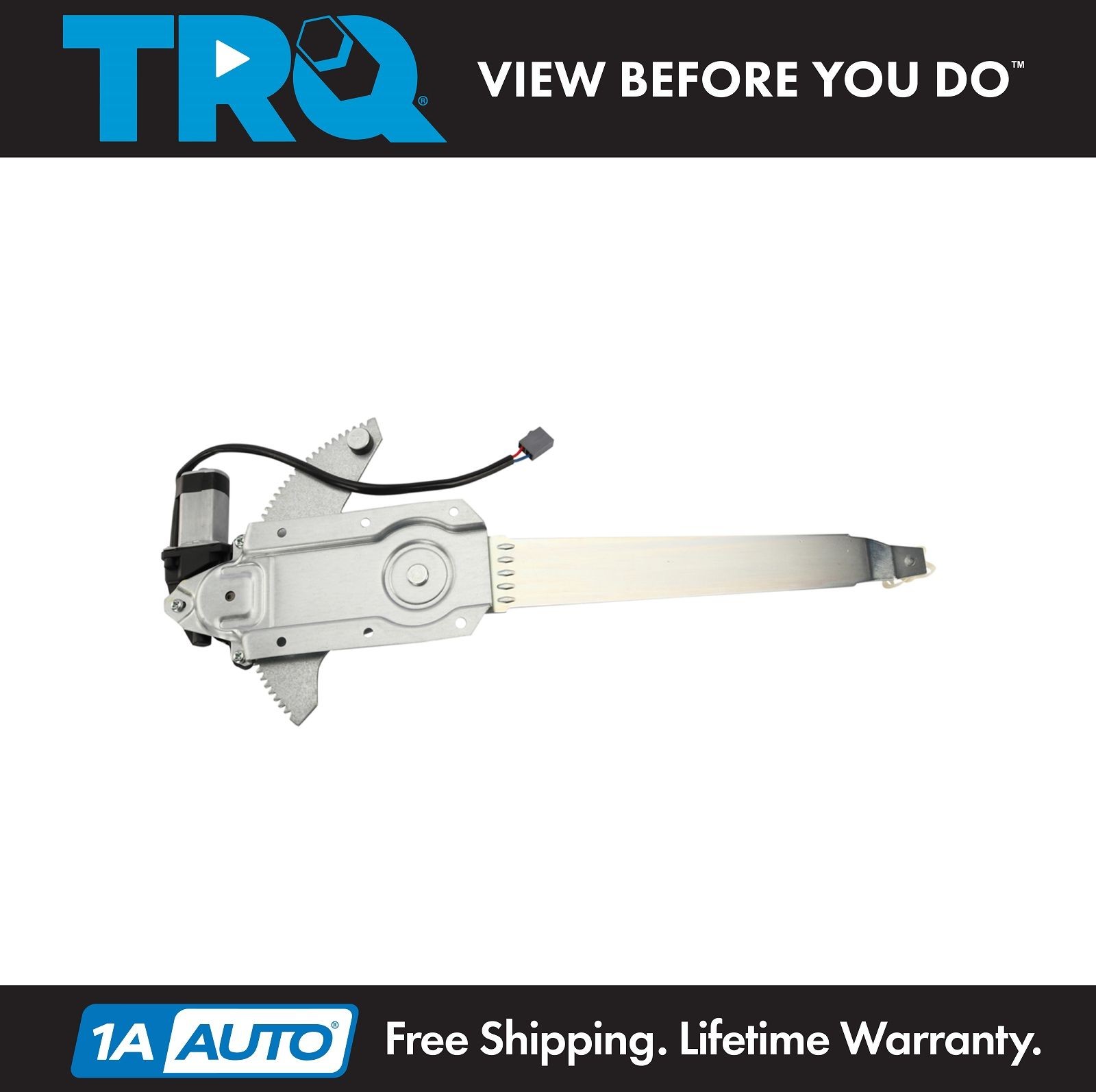 TRQ Power Window Regulator w/ Motor Driver Side  LH for F-Series Pickup Truck