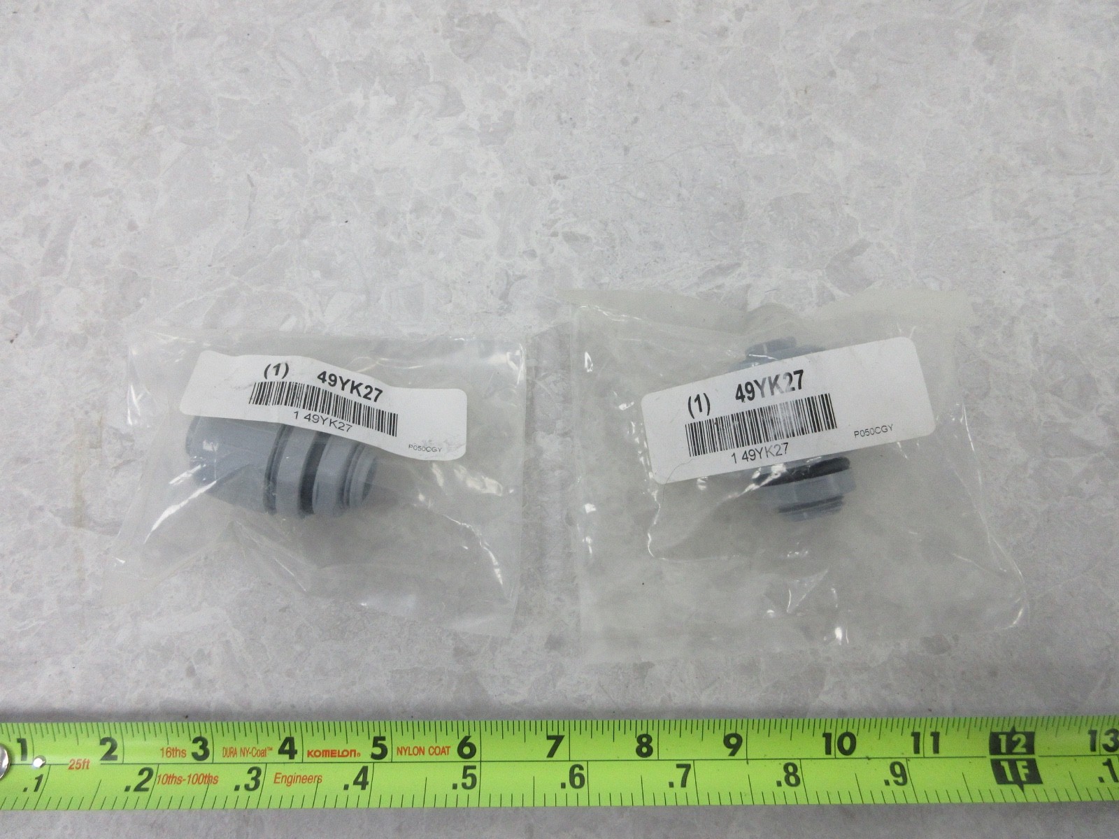 LOT OF 2 HUBBELL 49YK27 CONDUIT FITTINGS, 1/2" NPT, IA0280
