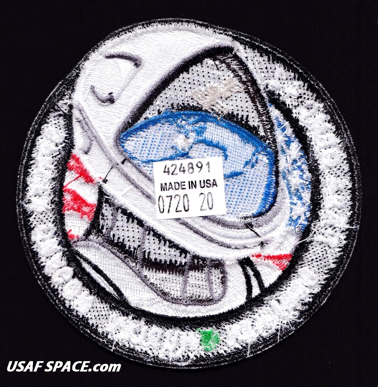 Authentic Demo-2 First Crewed Flight SpaceX DM-2 AB Emblem NASA Space Patch USA