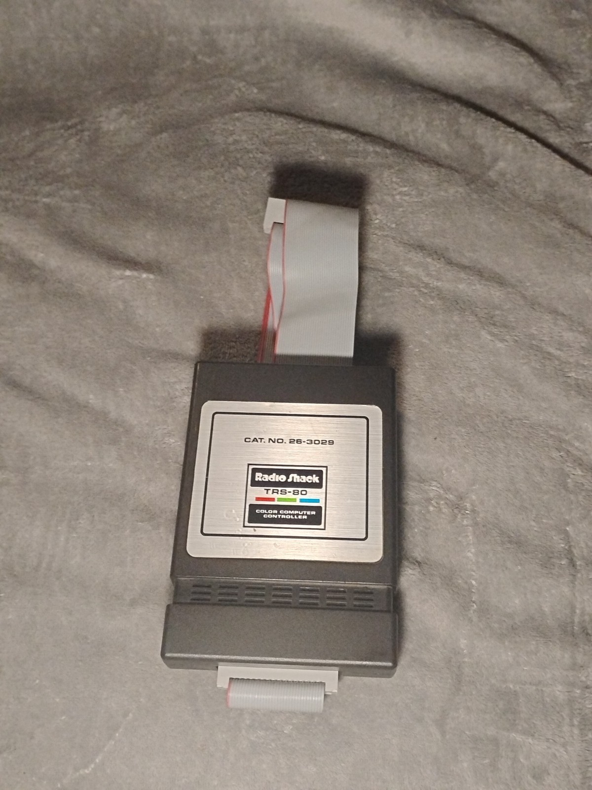 TRS-80 color computer Coco Controller w/ Ribbon Cable RadioShack Tandy 26-3022