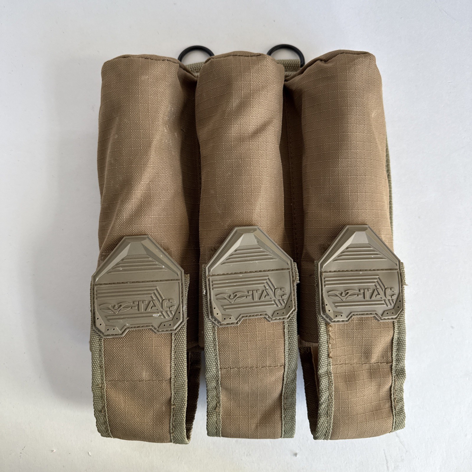 Valken Paintball 3 Pod Molle Pod Pouch Vest Pouch V-Tac TAN