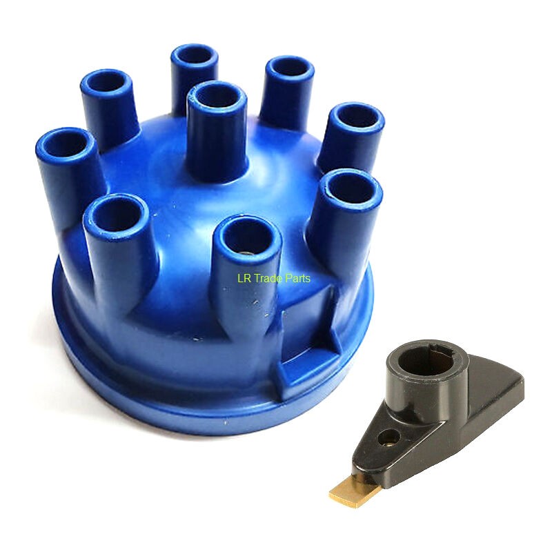 FITS DEFENDER DISCOVERY RANGE ROVER V8 NEW DISTRIBUTOR CAP & ROTOR ARM KIT