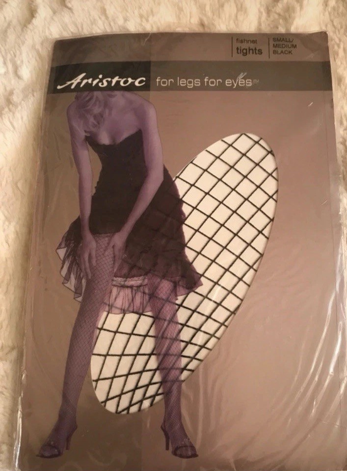 Aristoc Fish Net Tights Black Medium