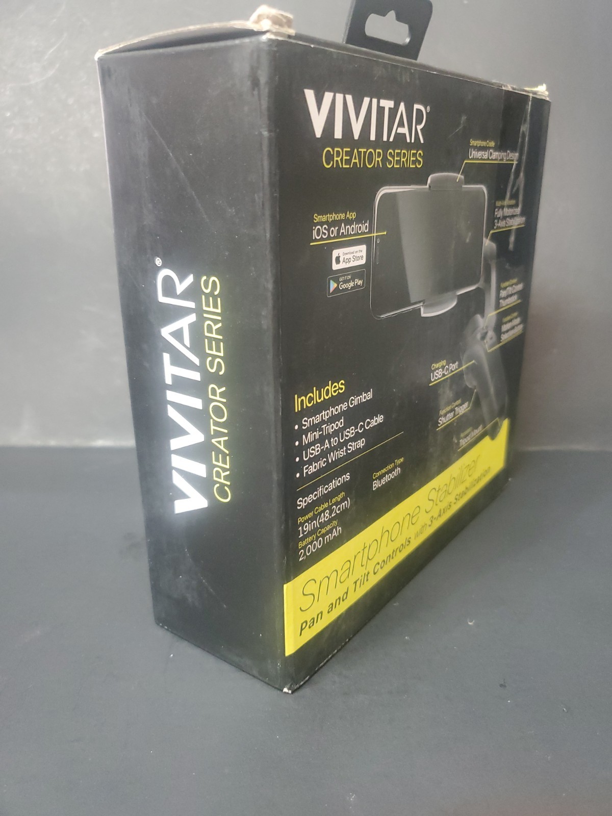 VIVITAR CREATOR SERIES SMARTPHONE 3 AXIS STABILIZER