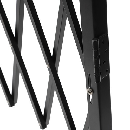 Double Folding Security Gate Expandable Barricade Gate Safety Barrier Door Gate