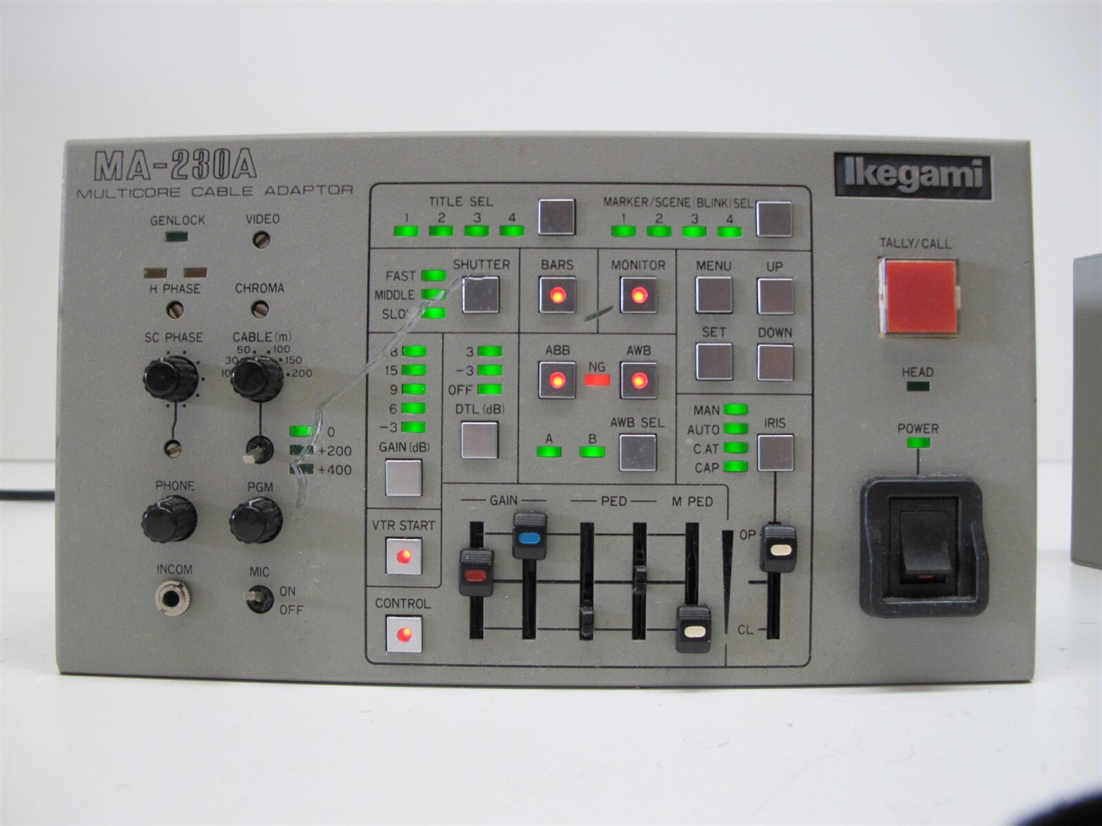 Ikegami MA-230A Multicore Cable Adaptor