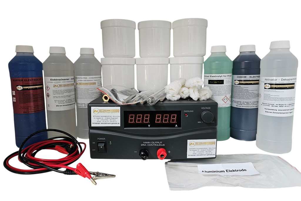 Chrome Electroplating - Tampon Electroplating - Self Chrome Plating Kit