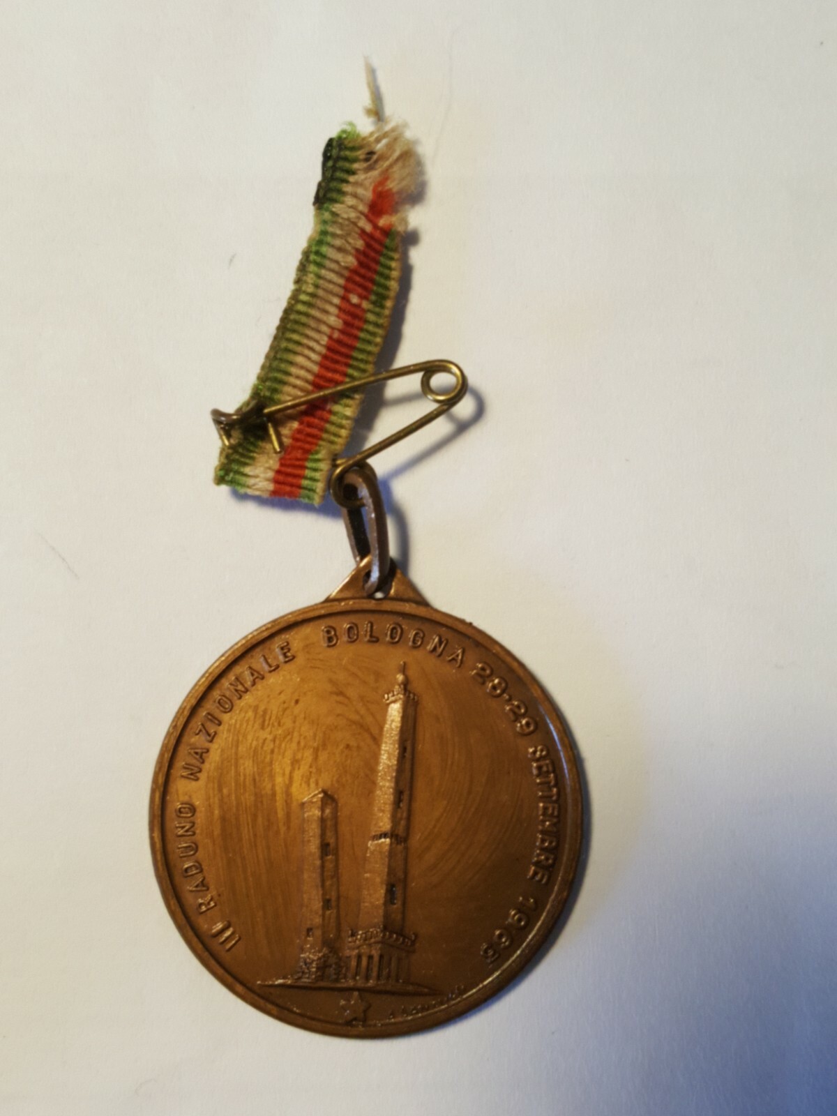Medal III meeting Bologna 1963 Carristi d'Italia ribbon (V3) ^
