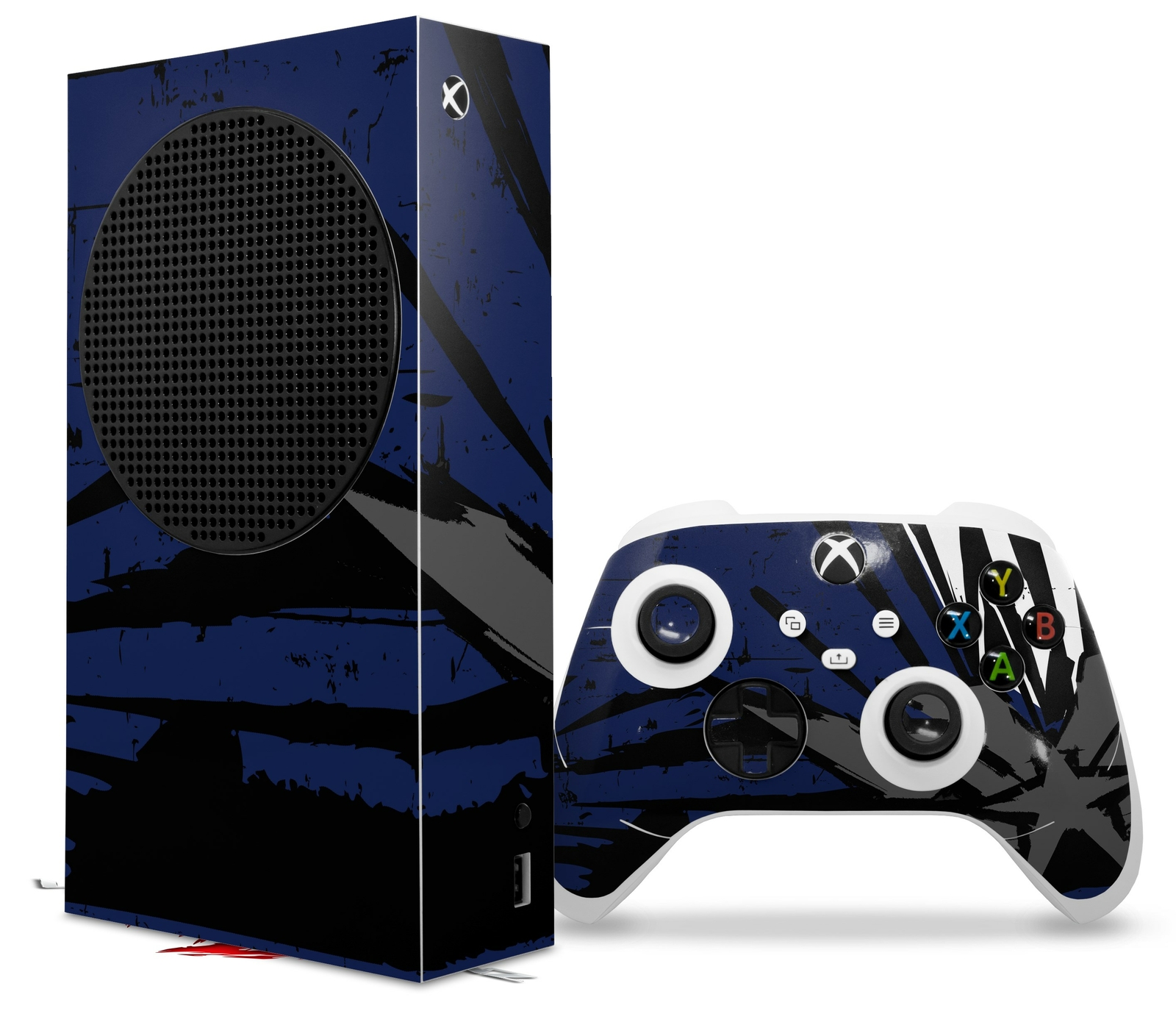Skins XBOX Series S Console Controller Baja 0040 Blue Navy