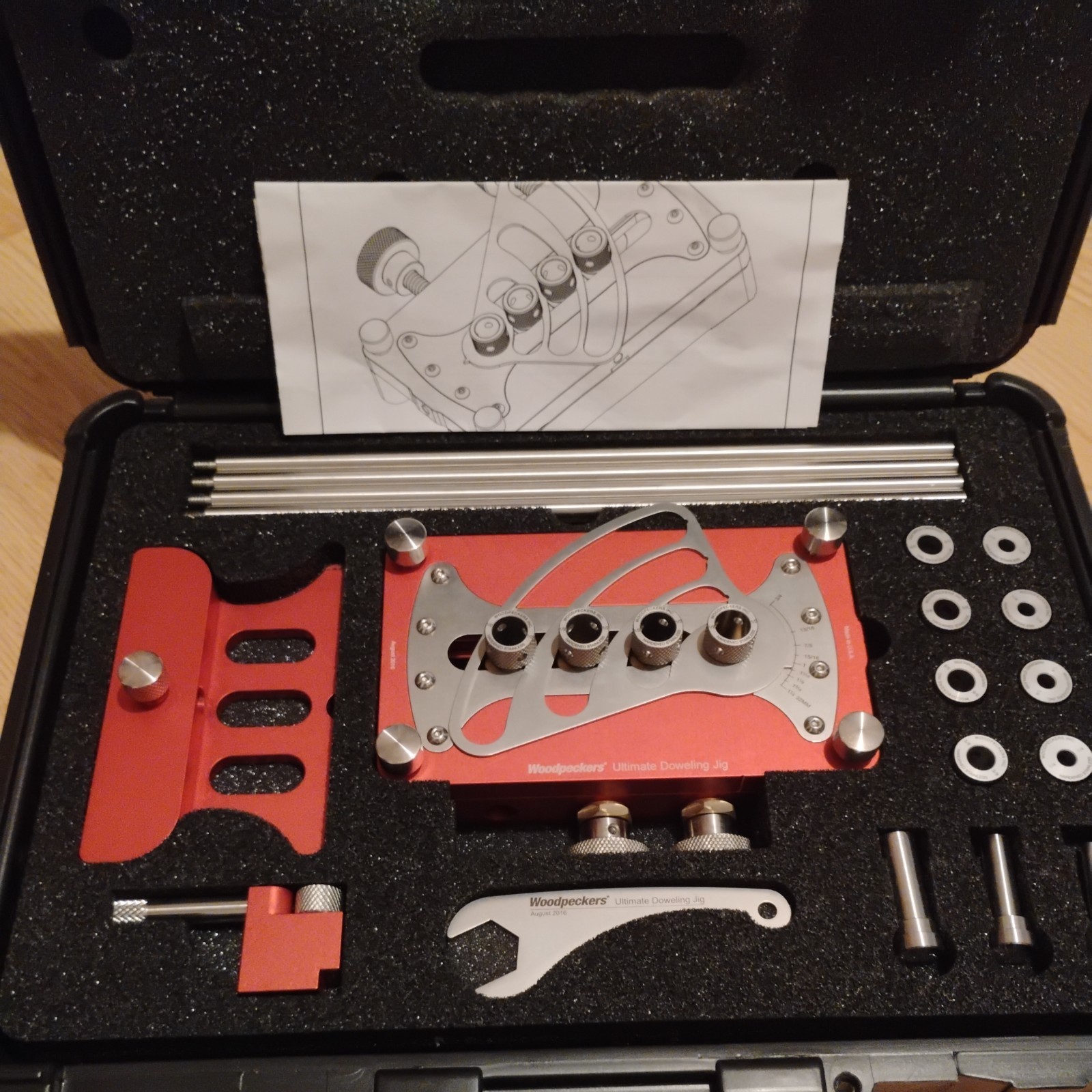 Woodpeckers Tools One Time Tool Dowling Jig