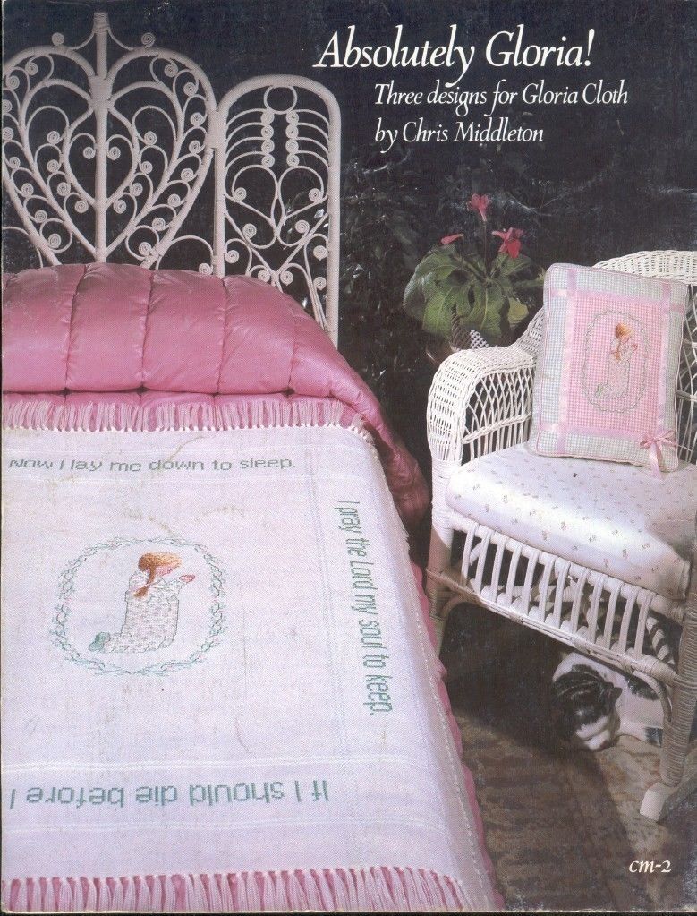 Absolutely Gloria! Three Designs for Gloria Cloth Needlepoint Pattern Booklet