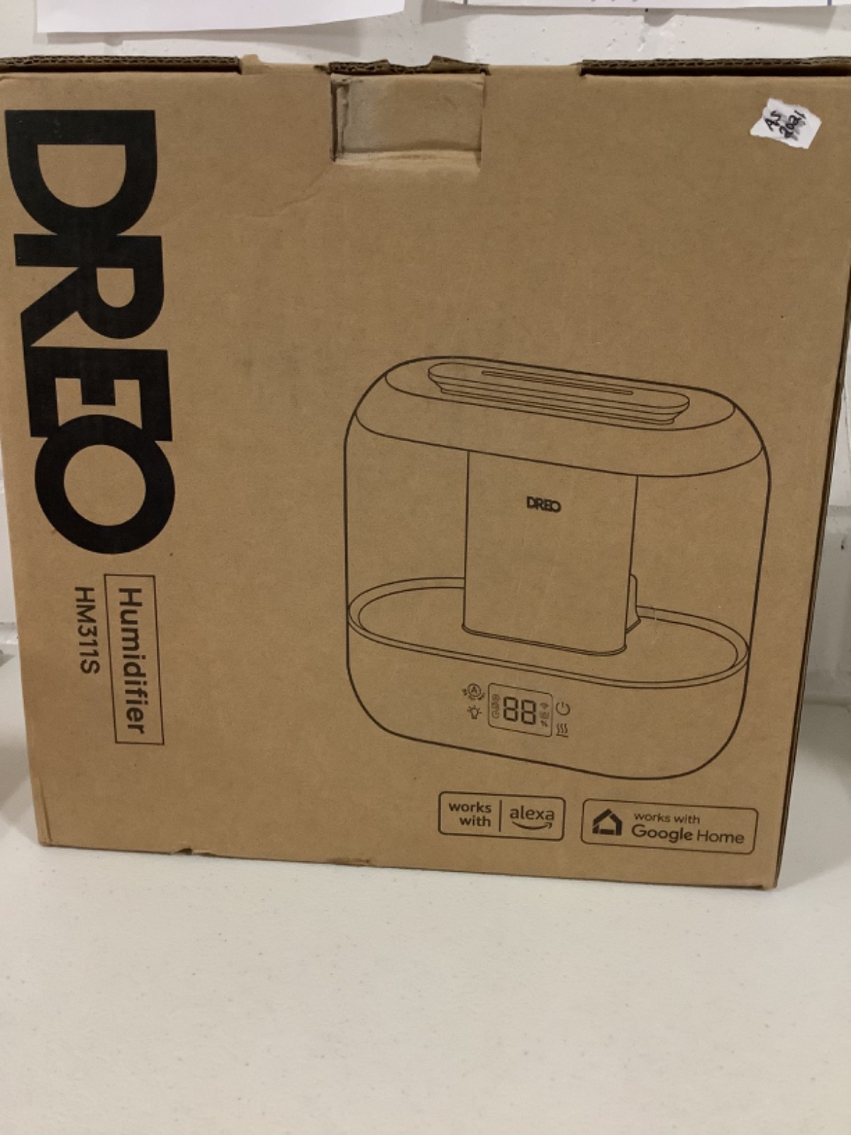 Dreo HM311S Smart Humidifier 4L Cool Mist w/ App Control Black New/Open Box