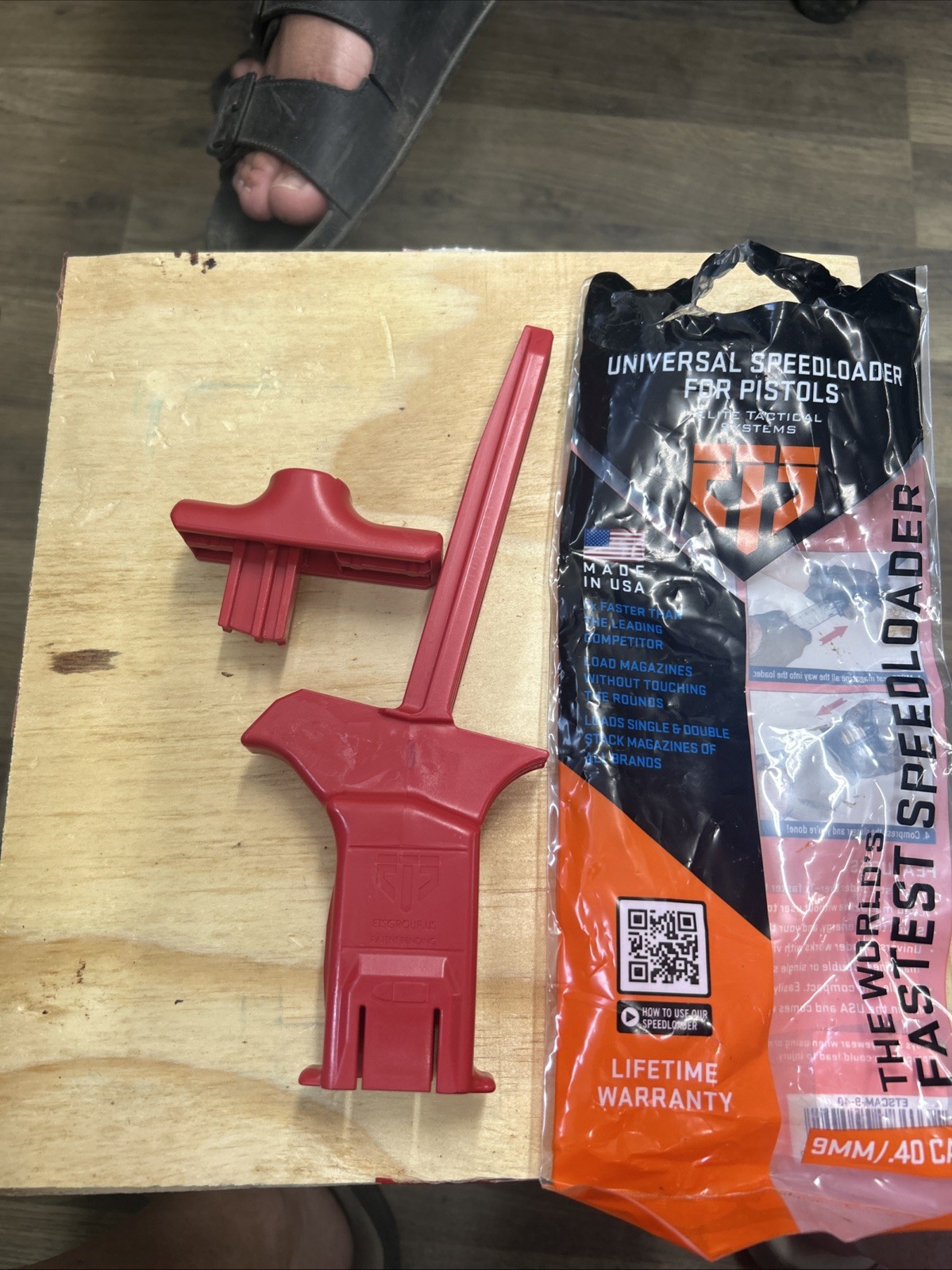 ETS Universal Speedloader Loader 9MM/.40 Caliber Elite Tactical Systems