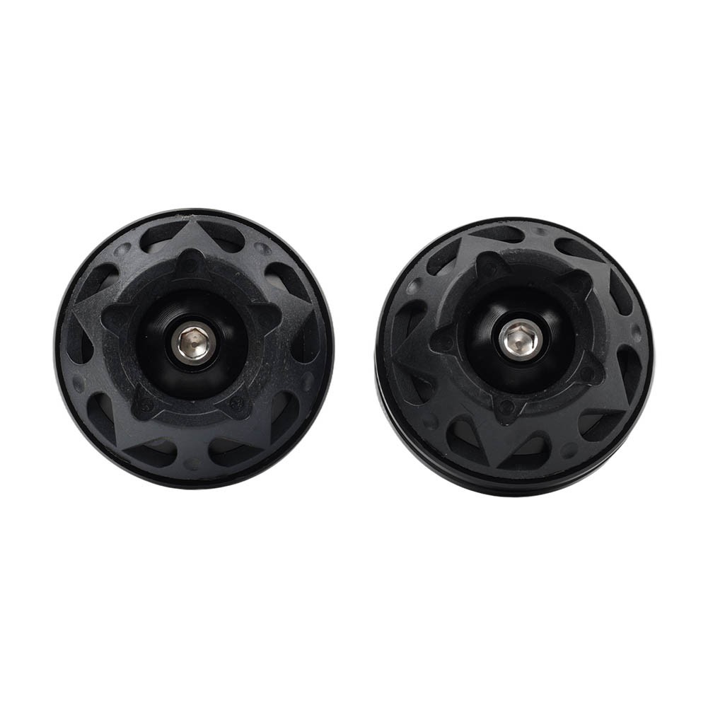 Black Front Fork Frame Slider Wheel Crash Drop Protection for Yamaha TMAX530