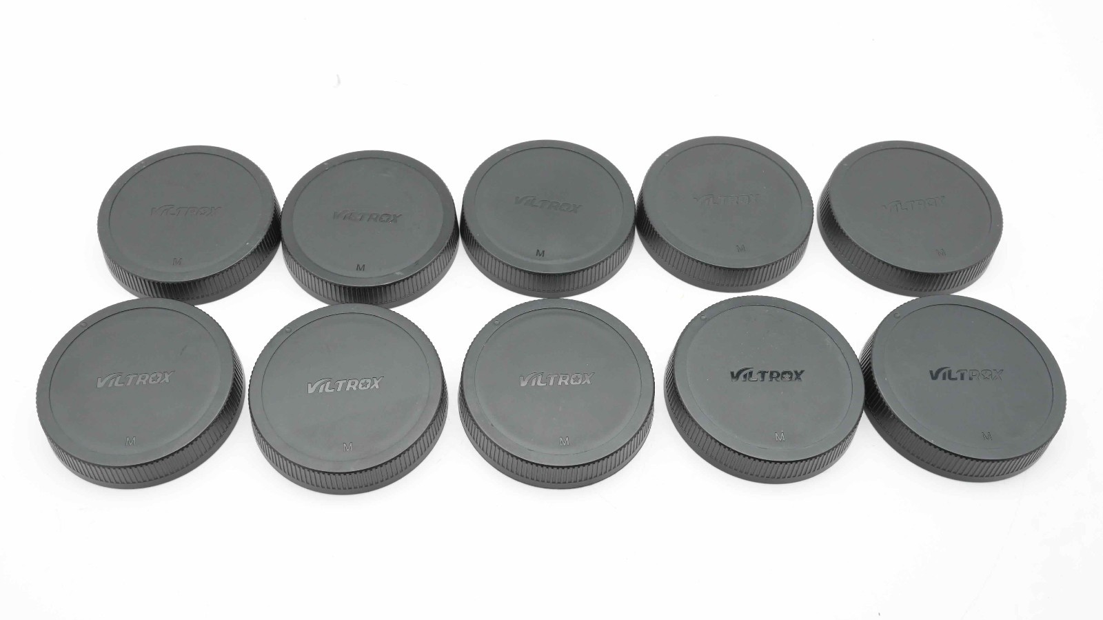 Viltrox Canon M Mount Rear Lens Cap Lot Qty-10 Caps  (#T2337)