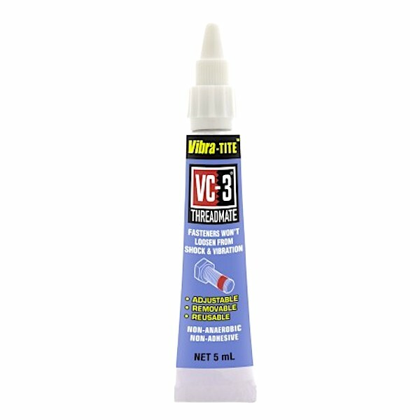 Vibra-Tite VC-3 Threadmate Removable / Reusable Threadlocker - USA