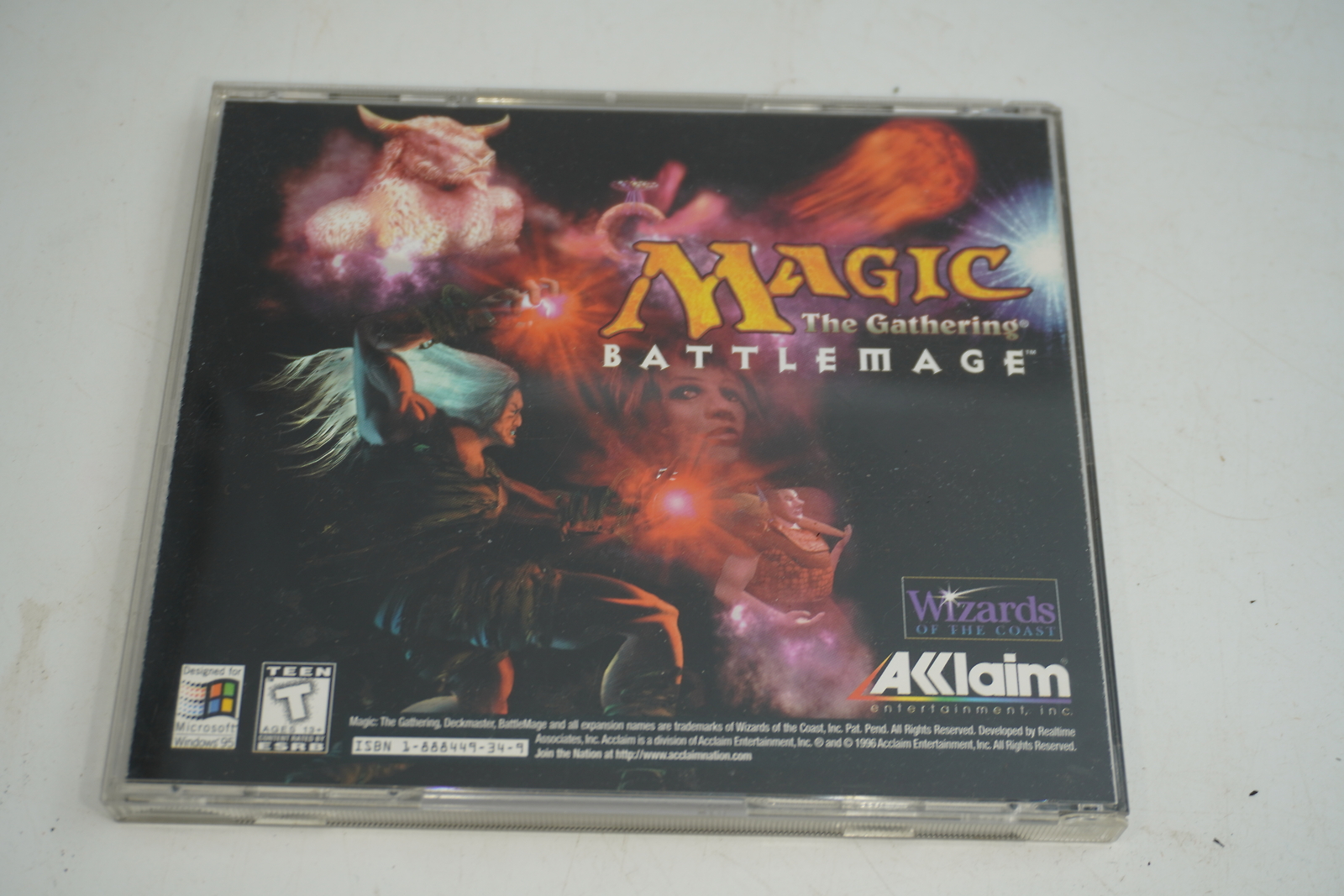 Magic the Gathering Battlemage CD Akklaim Video Game PC